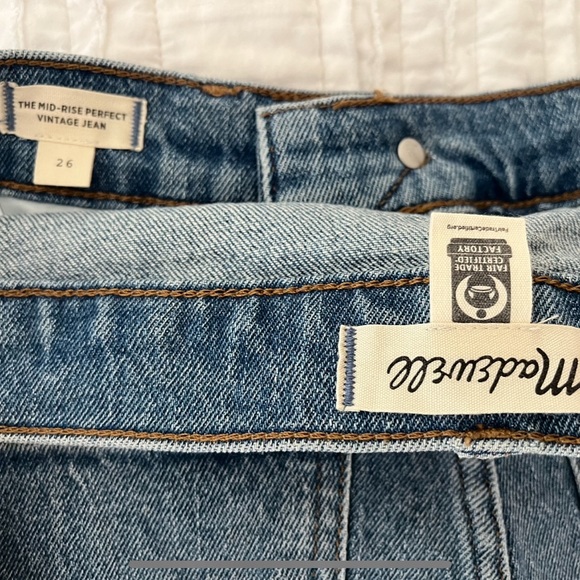 Madewell midrise perfect vintage jean - Picture 2 of 4